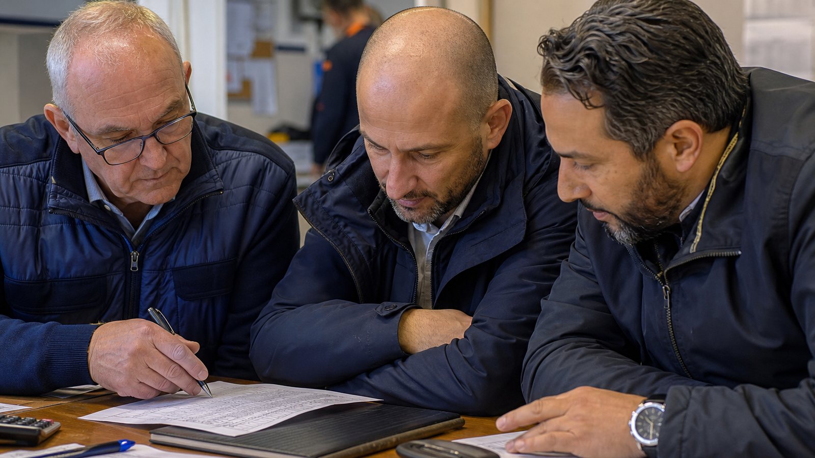 Bénévole gérant les documents administratifs du club sur une tablette numérique